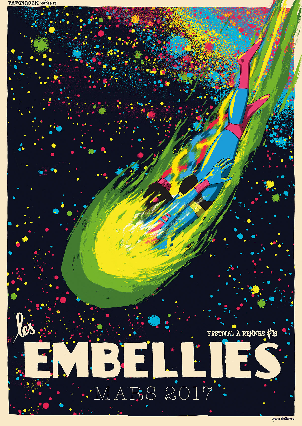 Affiche Les Embellies 2017 © Yoann Buffeteau